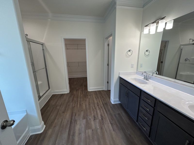 Furnished interior view inside a new home in Miller's Reserve, Winston-Salem (Image 9).