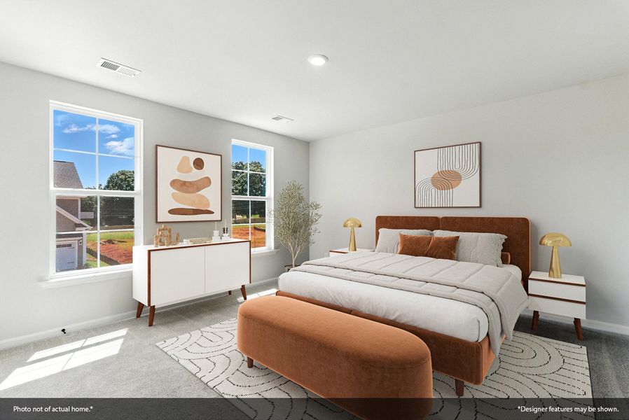 Furnished interior view inside a new home in Pineland Preserve, Summerville (Image 7).