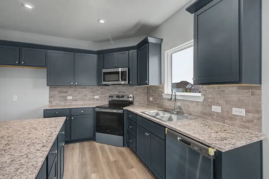 Furnished interior view inside a new home in Hillside Village, Temple (Image 4).