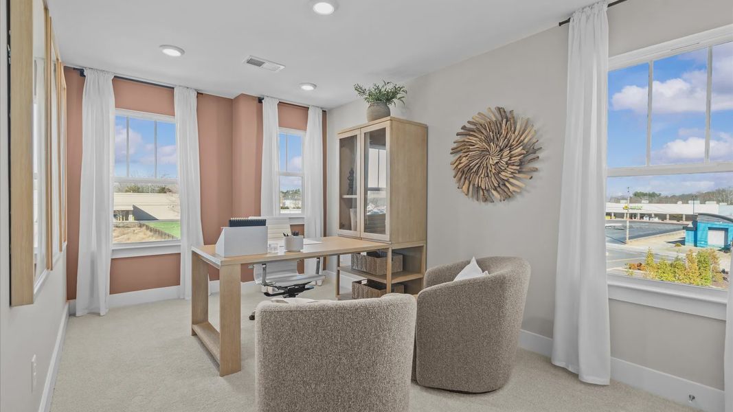 Furnished interior view inside a new home in El Dorado, Spartanburg (Image 25).