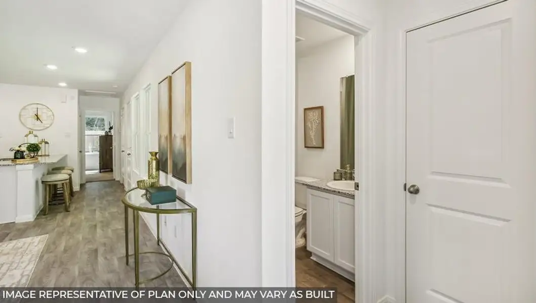 Furnished interior view inside a new home in Gemini, Splendora (Image 8).