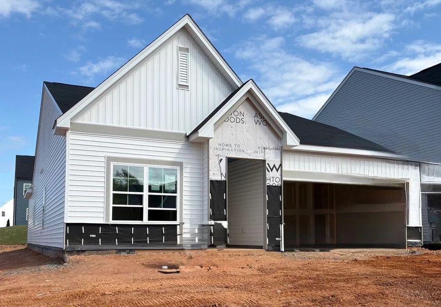 In-progress construction of a new home in Crescent Mills, Wilson's Mills, NC (Image 4).