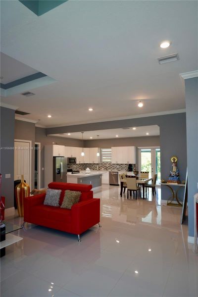 Furnished interior view inside a new home in , Lehigh Acres (Image 16).