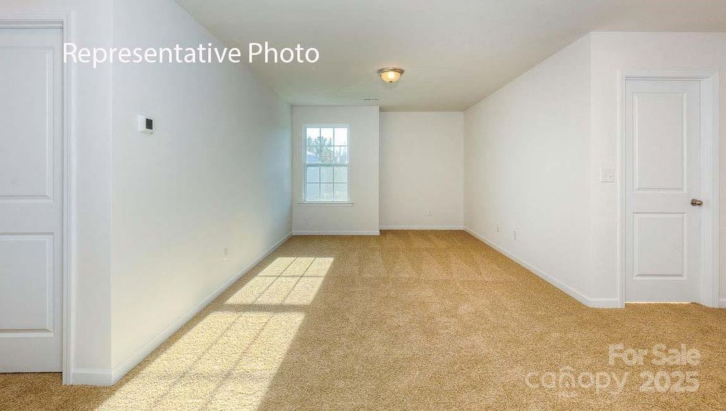 Spacious, unfurnished interior of a new home in Secrest Commons, Monroe (Image 21).