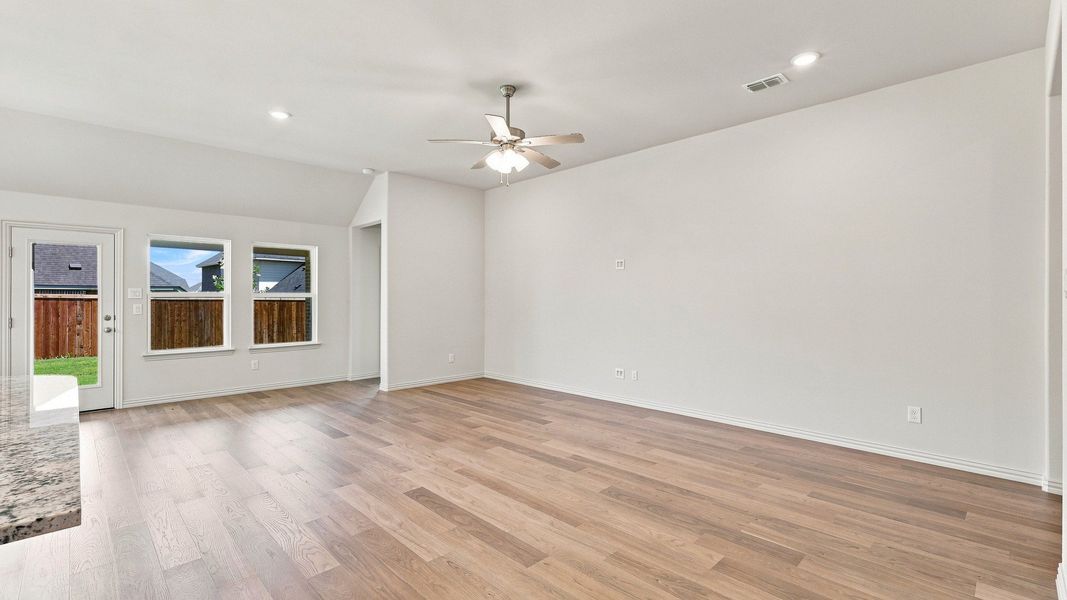 Furnished interior view inside a new home in Anna Ranch, Anna (Image 14).