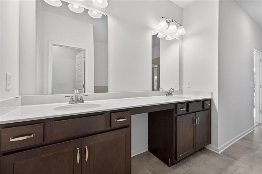 Furnished interior view inside a new home in Jameson Towns, Villa Rica (Image 17).