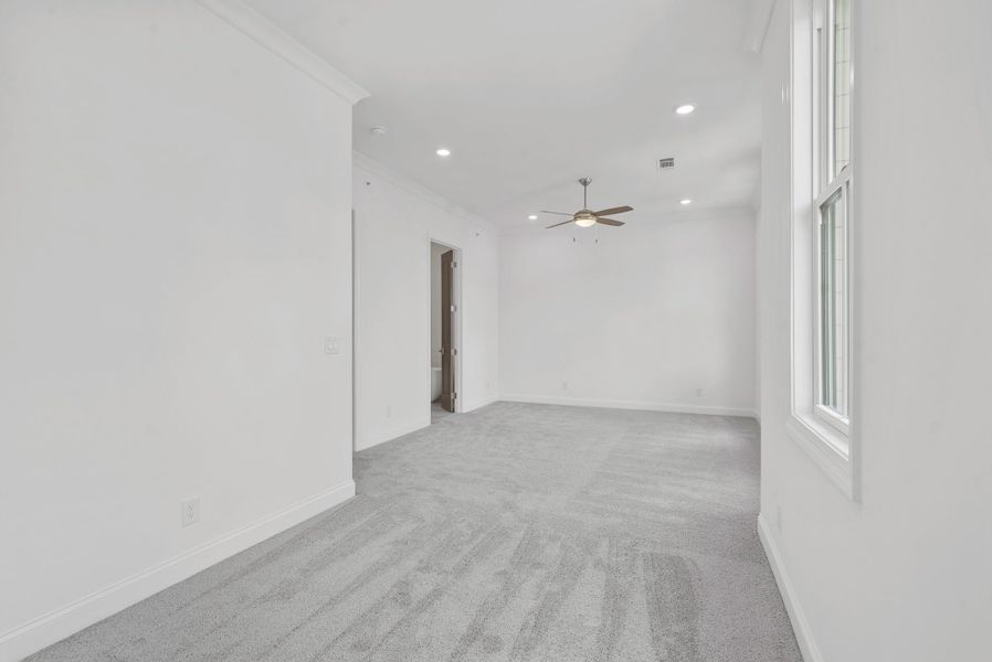 Representative unfurnished interior of a home built from the The Cascade II by The Providence Group in Waterside Condos, Peachtree Corners (Image 17).
