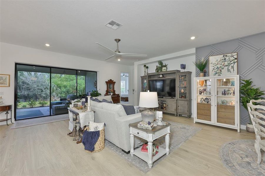 Furnished interior view inside a new home in Esplanade at Artisan Lakes, Palmetto (Image 27).
