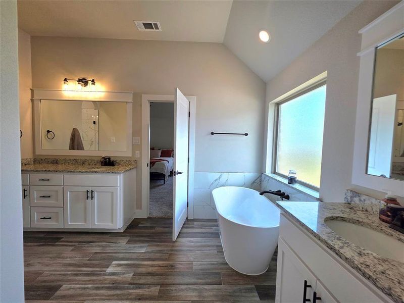 Furnished interior view inside a new home in , Springtown (Image 16).