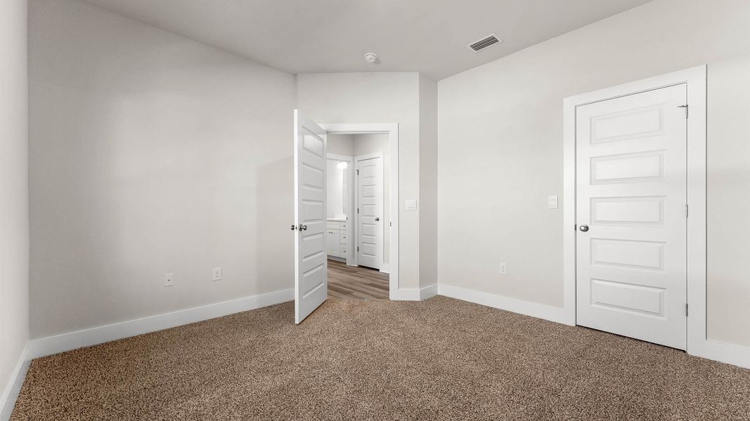 Representative unfurnished interior of a home built from the The Mckenzie by D.R. Horton in Liberty, Panama City (Image 35).