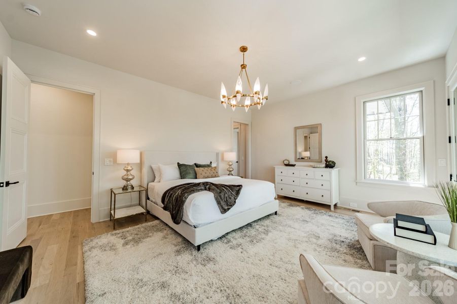 Furnished interior view inside a new home in , Denver (Image 9).