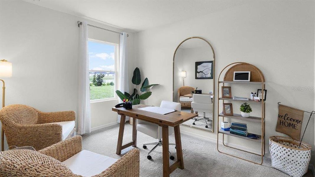 Furnished interior view inside a new home in , Lakeland (Image 8). Furnished interior view inside a new home in , Lakeland (Image 8).