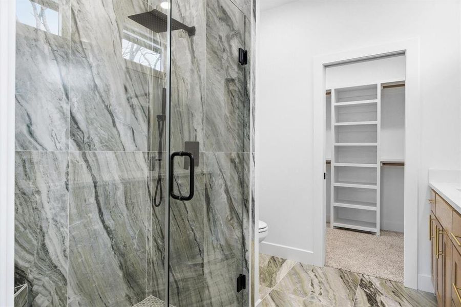 Frameless shower glass!