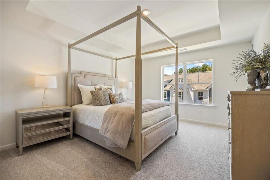 Furnished interior view inside a new home in Shoals Crossing, Conyers (Image 11).