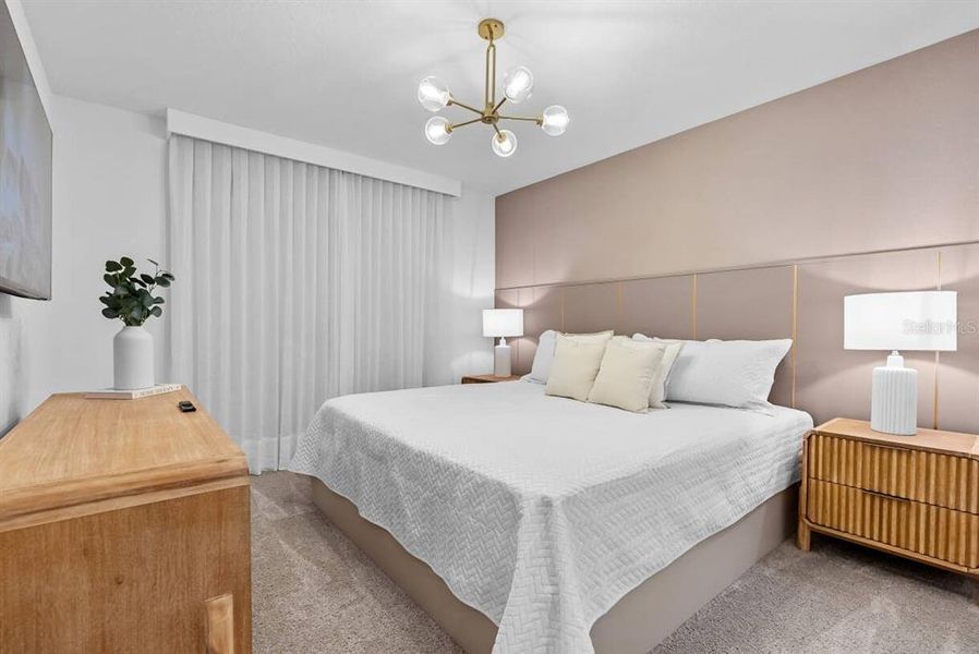 Furnished interior view inside a new home in , Davenport (Image 31).