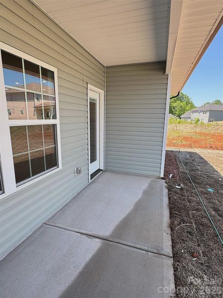 Exterior details and patio area of a home in Kerns Ridge, Salisbury (Image 16).