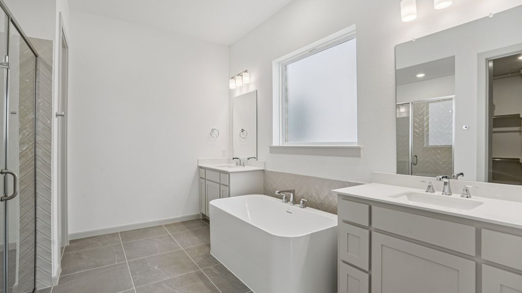 Representative furnished interior of a home built from the Brice III by Normandy Homes in Rainwater Crossing, Celina (Image 6). Representative furnished interior of a home built from the Brice III by Normandy Homes in Rainwater Crossing, Celina (Image 6).