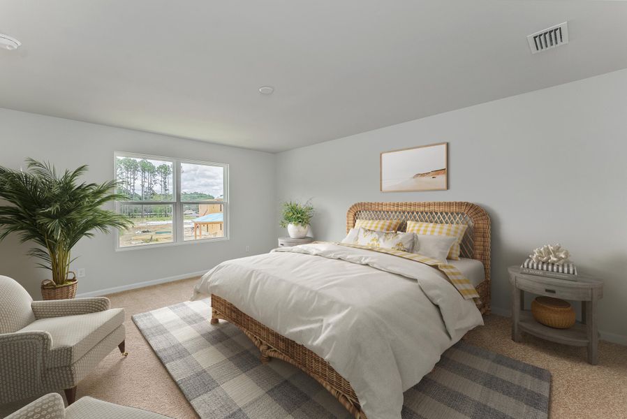 Furnished interior view inside a new home in , Summerville (Image 11).
