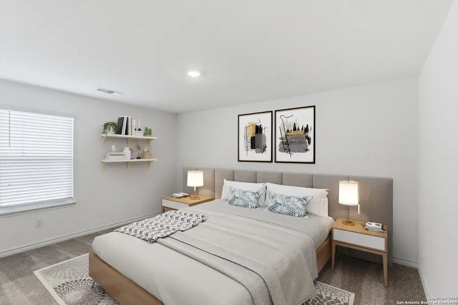 Furnished interior view inside a new home in Horizon Ridge, San Antonio (Image 4).