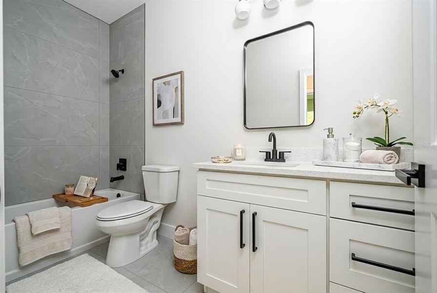 Furnished interior view inside a new home in , Orlando (Image 10).