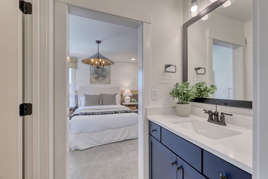 Representative furnished interior of a home built from the Vanderbilt by Pulte Homes in Indigo Bay, Myrtle Beach (Image 9).