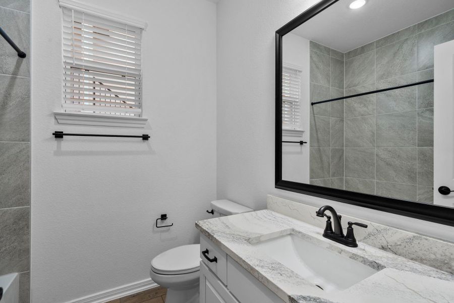 Furnished interior view inside a new home in Woodforest, Montgomery (Image 11).