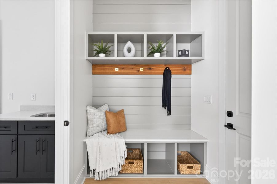 Furnished interior view inside a new home in , Charlotte (Image 19).