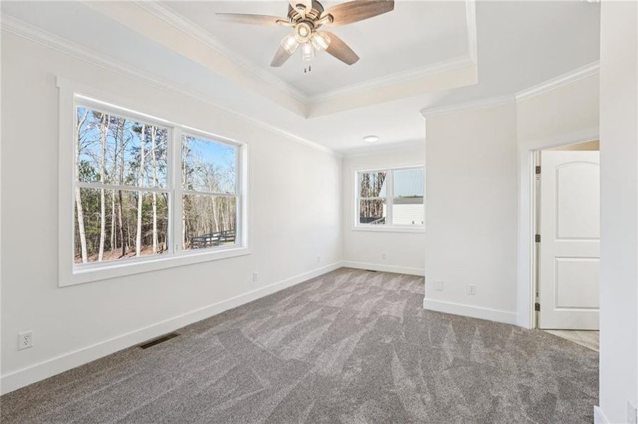 Spacious, unfurnished interior of a new home in , Canton (Image 51).