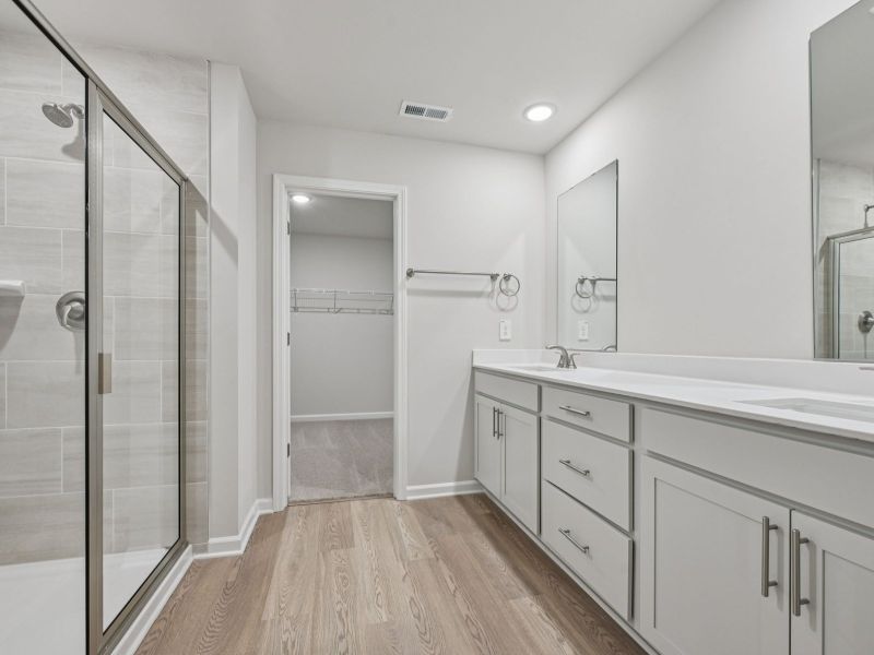 Furnished interior view inside a new home in Oakwood, Mebane (Image 7).