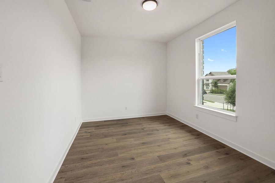 Spacious, unfurnished interior of a new home in Parkside Peninsula, Georgetown (Image 12). Spacious, unfurnished interior of a new home in Parkside Peninsula, Georgetown (Image 12).