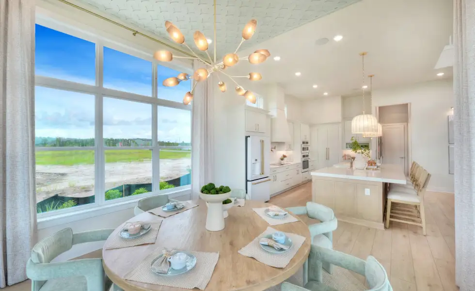 Furnished interior view inside a new home in Weslyn Park at Sunbridge, St. Cloud (Image 29).