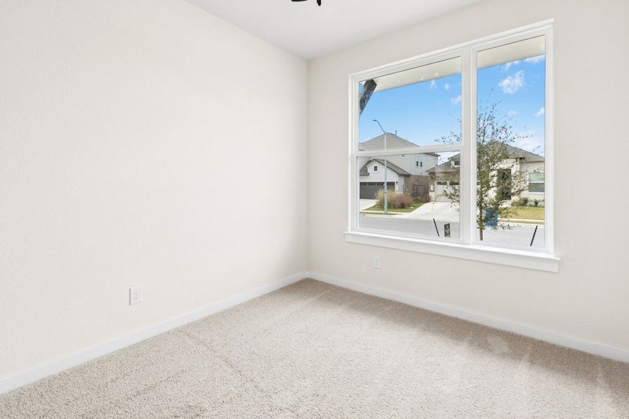 Spacious, unfurnished interior of a new home in University Heights, Round Rock (Image 22).
