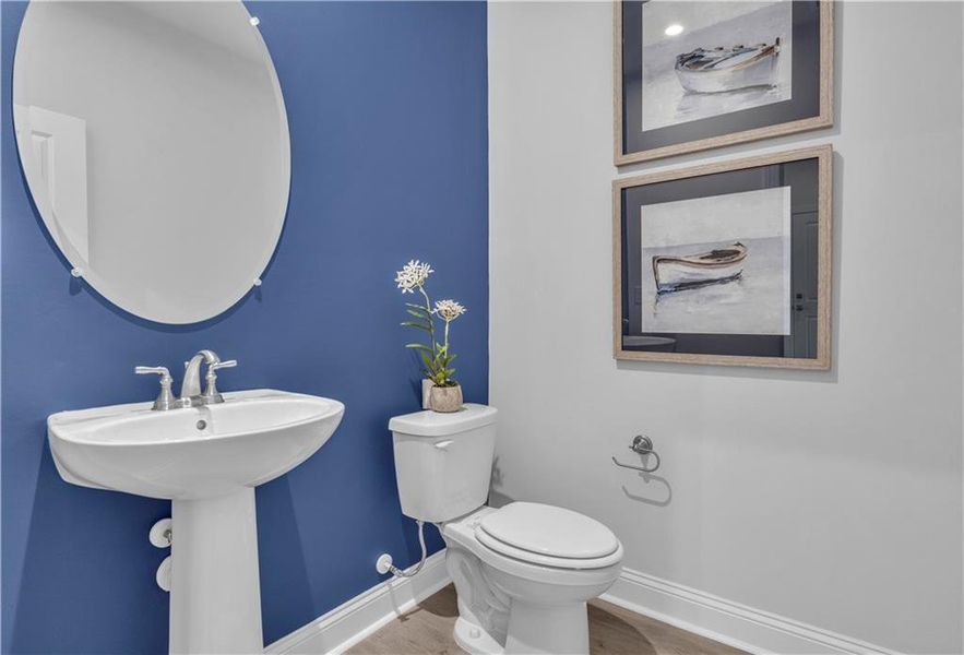 Furnished interior view inside a new home in Riverside Ridge, Lawrenceville (Image 20).