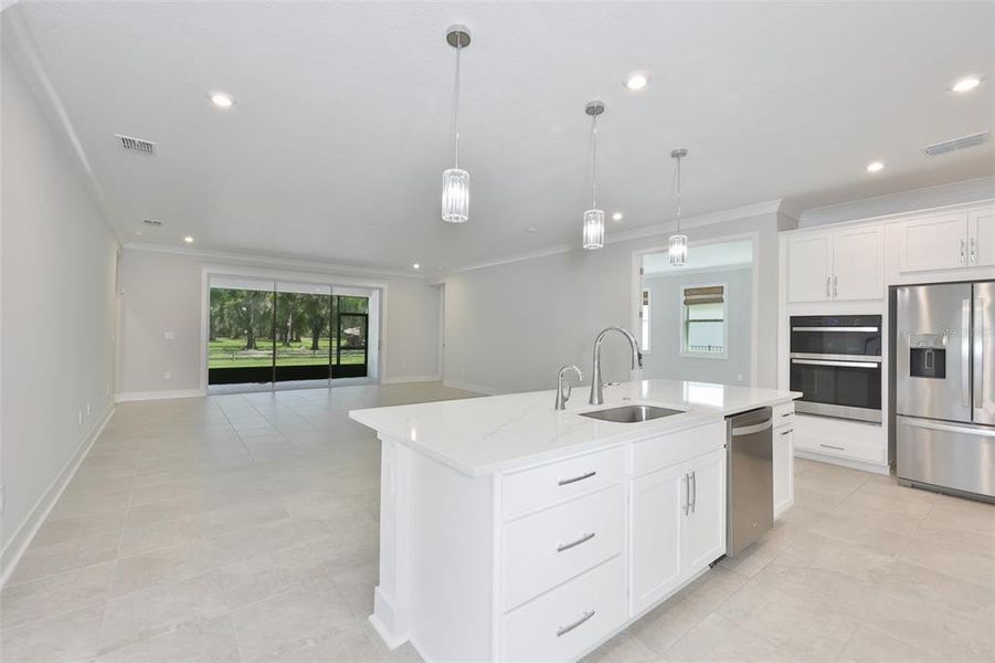 Furnished interior view inside a new home in , Parrish (Image 9).