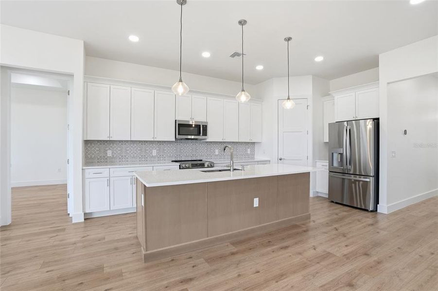 Furnished interior view inside a new home in , Punta Gorda (Image 7).