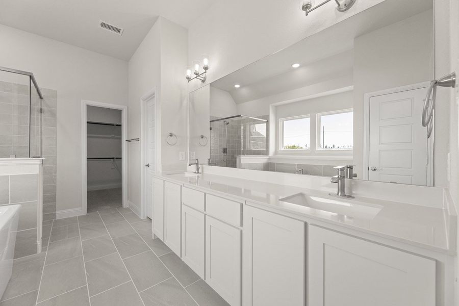 Representative furnished interior of a home built from the San Martino II by Pacesetter Homes in Park Hills, Rockwall (Image 9). Representative furnished interior of a home built from the San Martino II by Pacesetter Homes in Park Hills, Rockwall (Image 9).