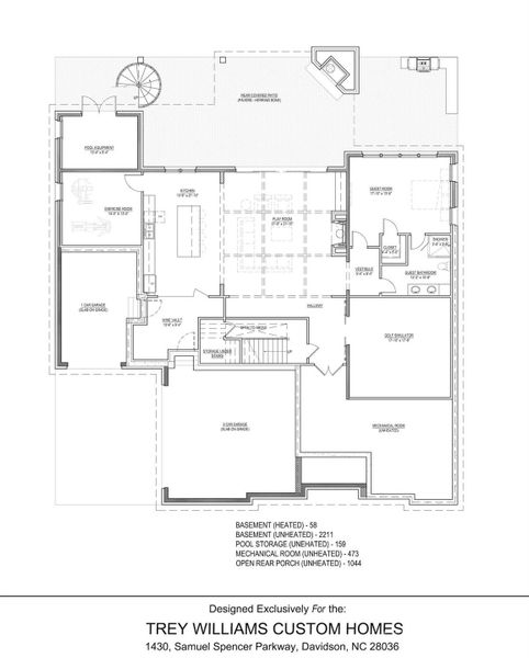 Basement Floor Plan
