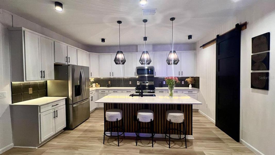 Furnished interior view inside a new home in Seasons at Big Sky, Kissimmee (Image 10).