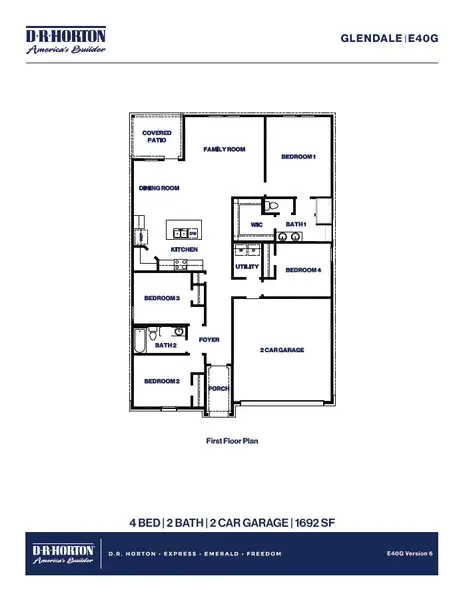 2D floor plan layout of this home in Cypress Green, Hockley, TX (Image 2). 2D floor plan layout of this home in Cypress Green, Hockley, TX (Image 2).