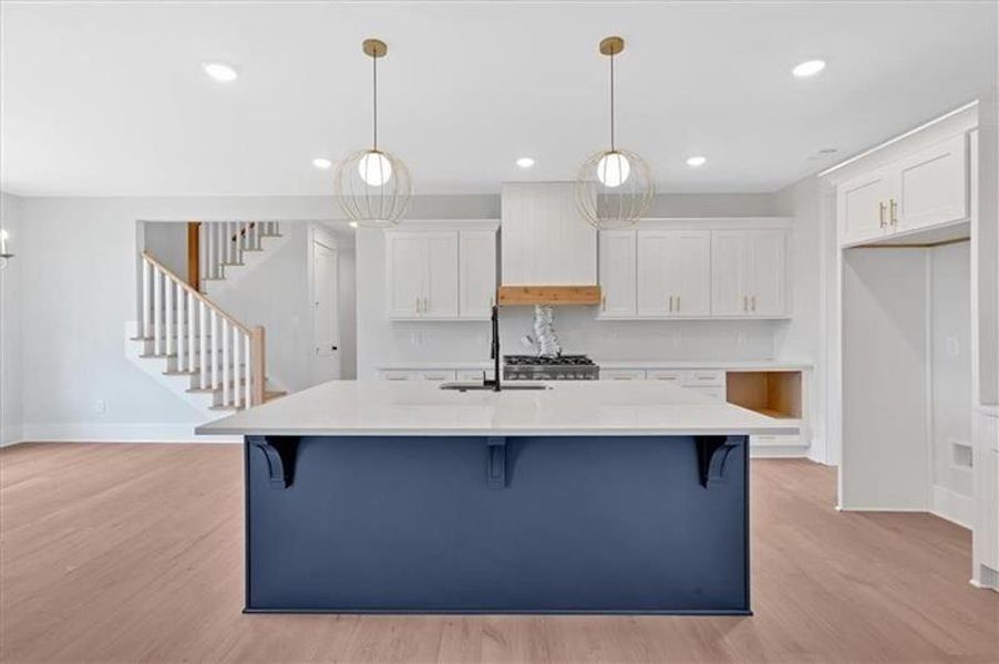 Furnished interior view inside a new home in , Rydal (Image 8).