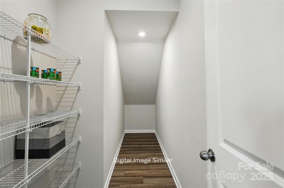 Furnished interior view inside a new home in Bailey Run, Charlotte (Image 20).