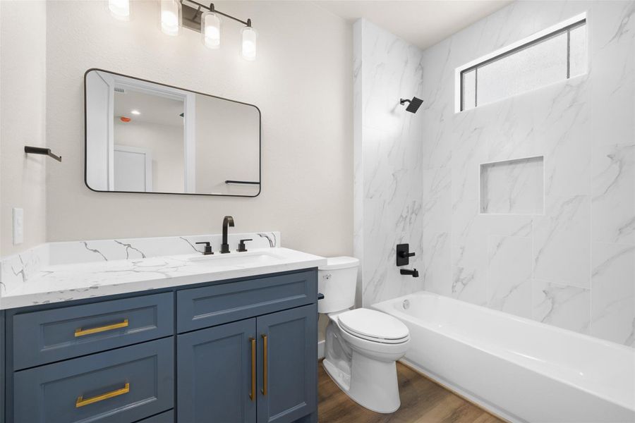 Furnished interior view inside a new home in , Schulenburg (Image 11). Furnished interior view inside a new home in , Schulenburg (Image 11).