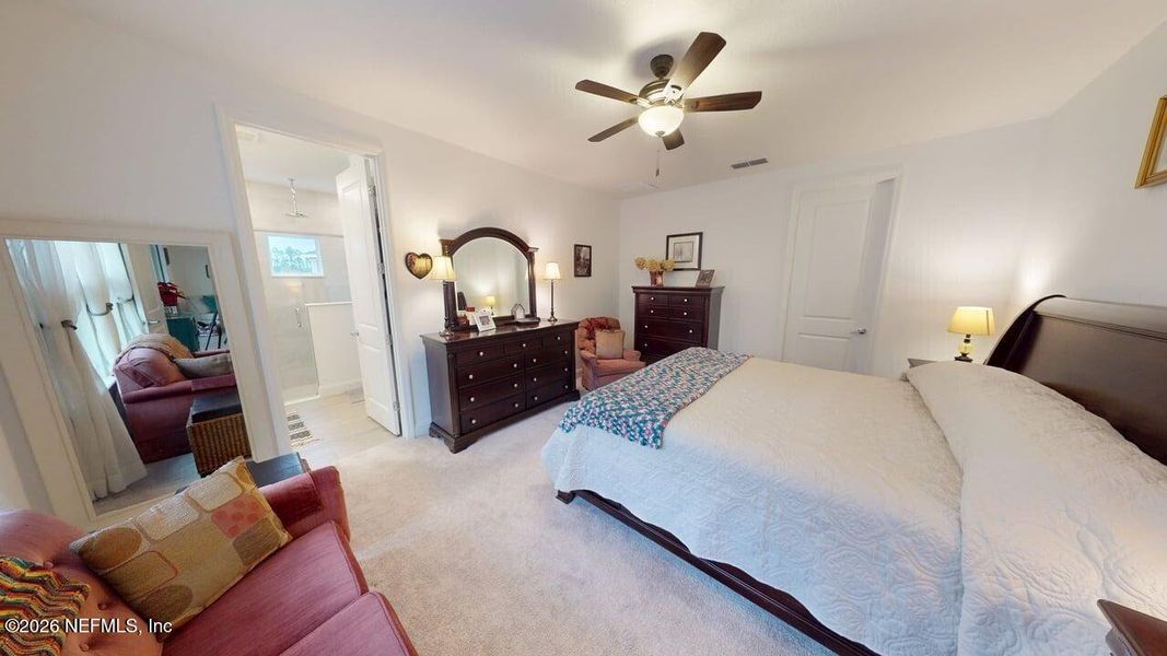 Furnished interior view inside a new home in Stillwater | Active Adult 55+, St. Johns (Image 13).