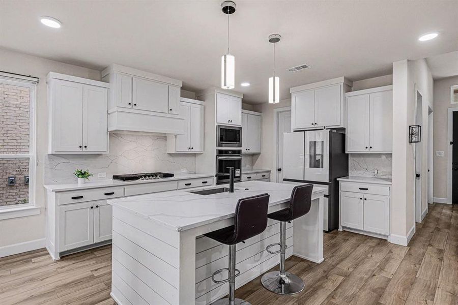 Furnished interior view inside a new home in , Prosper (Image 6).