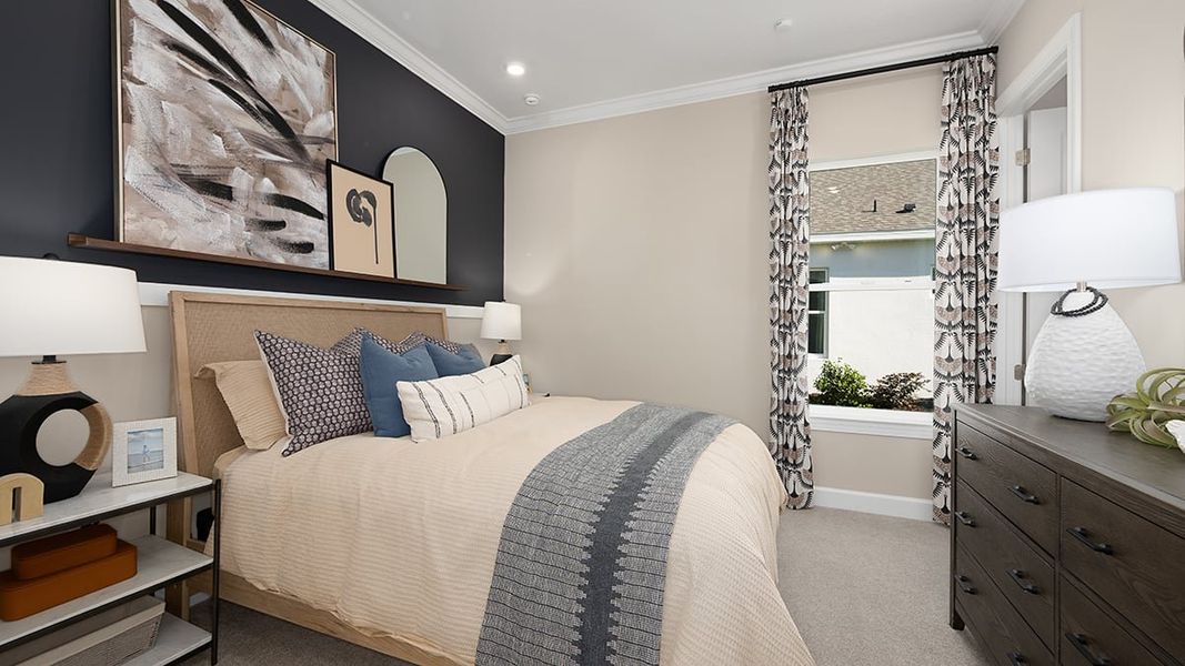 Representative furnished interior of a home built from the Lazio II by Taylor Morrison in Westview Community Group Page, Kissimmee (Image 28).