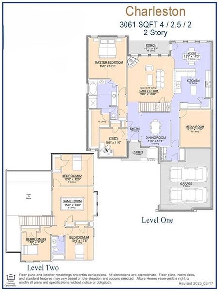 Charleston Floor Plan - Page 1 Charleston Floor Plan - Page 1