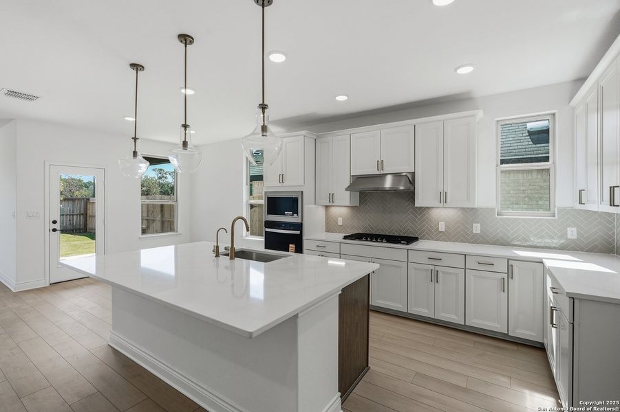 Furnished interior view inside a new home in Legacy at Lake Dunlap, New Braunfels (Image 5). Furnished interior view inside a new home in Legacy at Lake Dunlap, New Braunfels (Image 5).