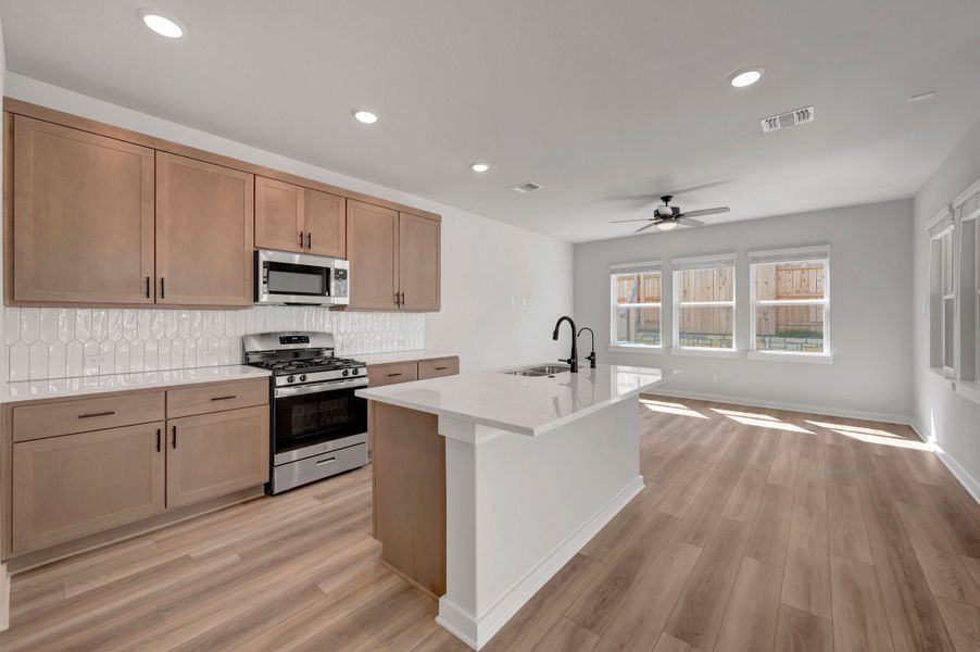 Furnished interior view inside a new home in Park Central, Georgetown (Image 9).