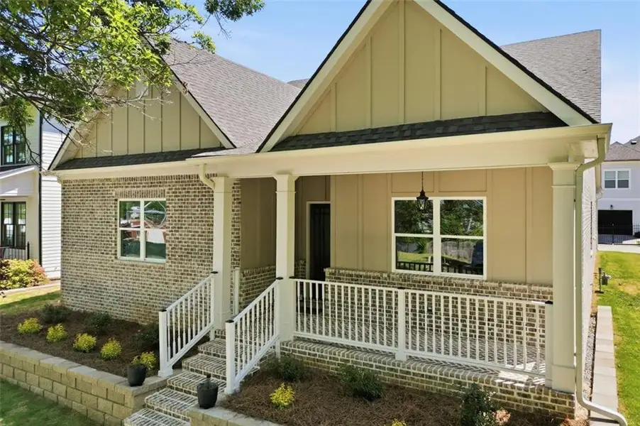 Exterior details and patio area of a home in , Covington (Image 20).