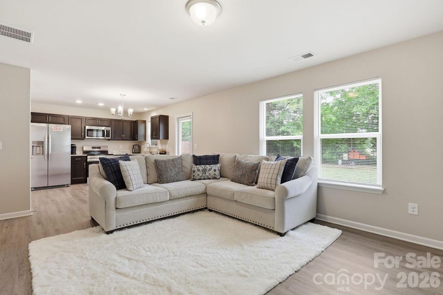 Furnished interior view inside a new home in , Lexington (Image 11).